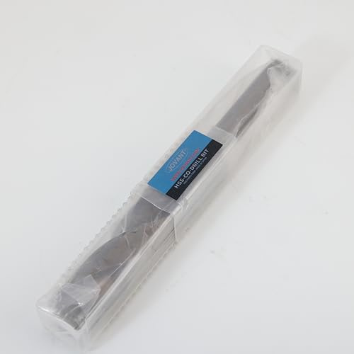 Brocas de cobalto de 18 mm, acero M35 HSS de alta velocidad para taladro/destornillador, broca de acero inoxidable resistente, 1 unidad