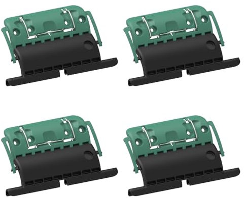 Ensemble de 4 attaches verrou ZF Clicksur H875D pour tablier de volet roulant - Fixation sécurisée pour volets roulants - Verrou automatique 1 maillon - Attache clipsable de sécurité anti-effraction