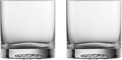 ZWIESEL GLAS M123377 Echo Whiskey Tall Machine Made 2 Piece Pair