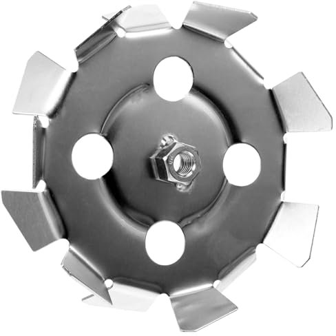 HOMSFOU Mixeraufsatz Für Bohrmaschine Langlebiger Rührbesen Aus Verzinktem Eisen Effizient Für Mörtel Spachtelmasse Und Farbe Leichter Handmixer-aufsatz Einfach Zu Bedienen Bei Bauarbeiten