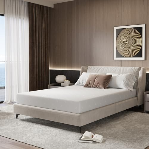 Novilla Materasso Singolo 80x190, Materasso Matrimoniale, Altezza 18 cm, Schiuma di Memoria in Gel Termostatico, Schiuma Traspirante in Fibra di Bambù, Antiacaro e Anallergico, Ortopedico Medio Rigido