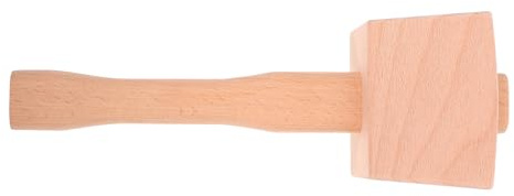 Roleader Heavy Duty Wooden Mallet Carpenter Hammer Solid Beechwood for Woodworking, Wood Carving and Wood Projects