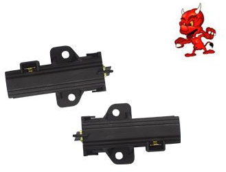 Kohlebürsten Motorkohlen Kohlestifte für Atlas Waschmaschine W 202 SOLE MOTOR