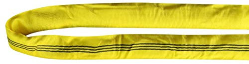 Outifrance Elingue de Levage Tubulaire sans Fin - 2 Tonnes Vert 4 m