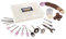 FERM Set d'accessoires pour outil rotatif multifonctions 40 pièces