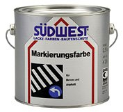 SÜDWEST Markierungsfarbe 5 Ltr. - weiss 9110 - NEUWARE!
