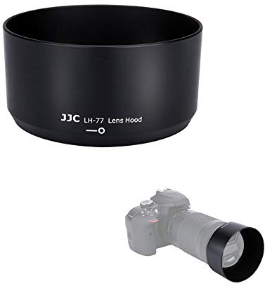 JJC HB-77 Reversible Dedicated Lens Hood Shade for Nikon AF-P DX Nikkor 70-300mm f/4.5-6.3G ED VR,Nikon AF-P DX Nikkor 70-300mm f/4.5-6.3G ED Lens on Nikon D3500 D3400 D5600 D7500 and More