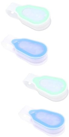 Yardwe 4 Stück laufende Lichter portable light clip light Fahrrad-Rücklicht blinkende Sicherheitslichter fahrrad zubehör fahrradzubehör Outdoor-Lauflichter Licht zum Laufen blinkt Laterne