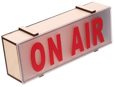 OSALADI Air Led Holzrahmen Leuchtschild Warmes Nachtlicht Mit Weichem Licht Stilvolle Dekoration Für Home Office Studio Kompaktes Usb Tischlicht Ohne Blendung Augenschonend Und Einfache in