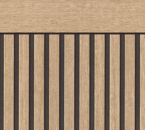 A.S. Création The BOS 388263 Papier peint non tissé métallisé Rose doré 10,05 m x 0,53 m Fabriqué en Allemagne