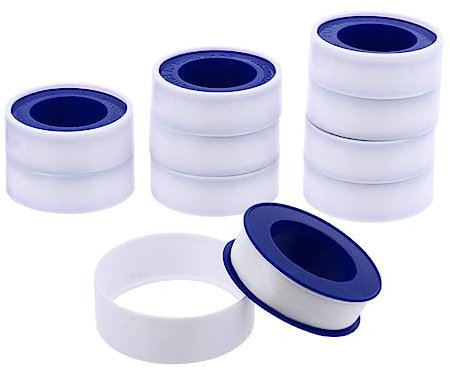 PRETYZOOM 20stücke Ptfe-band Klempnerband Sanitärband Dichtungsband Gewindeband Dicht Bänder Für Wasserhähne Leitungen Schläuche
