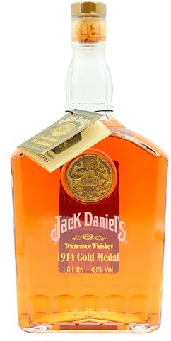 Jack Daniel's - 1914 Gold Medal - Whiskey 100cl 43% ABV (1 Litre)