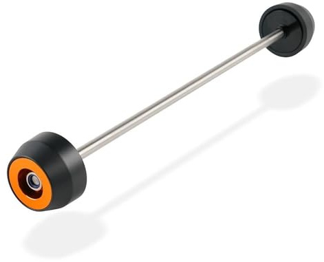BDDXWSM Sturzpads Sturzpads Für Vorder- Und Hinterrad, Gabel, Achse, Gleitschutz Für Motorrad Für 790 Duke (2018–2023) Und 890 Duke R Verkleidungsschutz(Orange,Front)