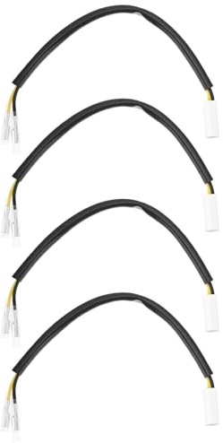 eMagTech 2 Paar 2-poliges Blinkerrelaiskabel 22,5 cm Kompatibel mit Yamaha MT03/07/09 2016¨C2019 Motorrad-Lichtanschluss