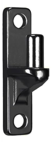 1/2/4 Pack Outdoor Chain Link Fence Gate Hinges Portable Sturdy Wall Mount Designs of Stainless Steel with Hinges Pin