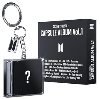 B'TS 2025 B'TS FESTA : album capsule vol.1 NFC CD + étui, autocollant, carte photo + guide aléatoire 1P