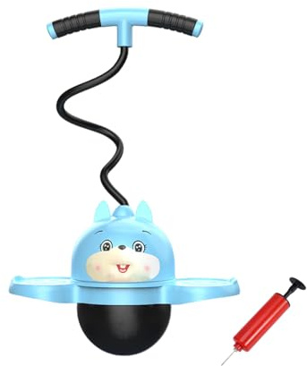 Stick Jumper – Stick con mango ajustable, entrenamiento de equilibrio | Herramienta de ejercicios de rebote elástico alto 70 x 42 x 27 cm, actividad de coordinación divertida para fitness al aire