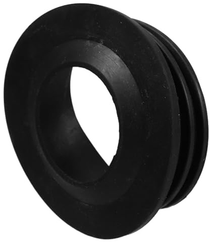 Joint en Caoutchouc pour Urinoir Noir, Étanchéité | Prévention des Odeurs, Installation Facile, Usage Maison et Commercial, Compatible Bride de Toilette