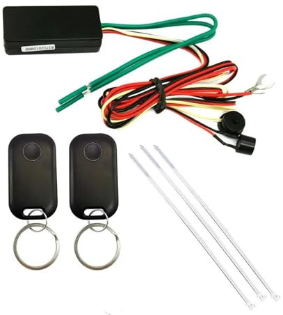 Sistema Alarma Antirrobo Coche Inmovilizador de Motor for Coche, inmovilizador inalámbrico 2,4G, Bloqueo automático, Productos a Prueba Robo, Alarma Control Remoto for SUV Todoterreno