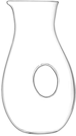 LSA International Ono Jug 2.25L Clear| 1 Unit | Mouthblown & Handmade Glass | OO14