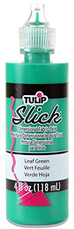 Tulip Vernice per tessuti 3D, 113,4 g, colore: verde foglia