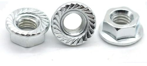 Sechskantmutter mit Feingewinde M8*1,0 M10*1,0 M10*1,25 M12*1,25 M12*1,5 M14*1,5 M16*1,5 Kohlenstoffstahl verzinkt Kontermutter-M12x1,25 (4 Stück)