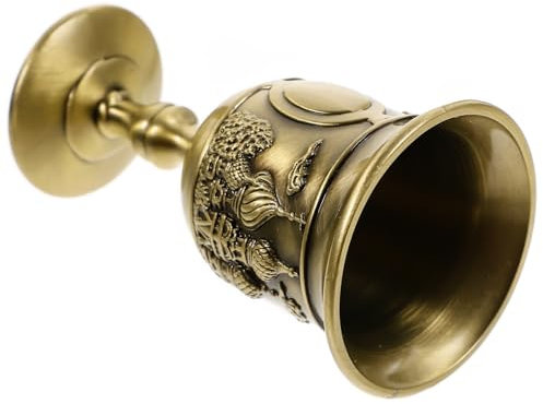 Zerodeko Bicchiere Da Vino Retro Metallo Goffrato Elegante Calice Decorativo Per Liquori Tazza Multifunzionale Per Feste E Occasioni Speciali Design Chic Per Casa E Ristoranti