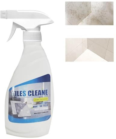 Tile Grout Cleaner Sprayer, 2025 Neu Fliesen und Fugenreiniger-Sprühgerät, Fliesenreiniger Extra Stark für Alle Arten von Fliesen und Fugen Inhalt, z.B. in Bad und Küche (1, 100ml)