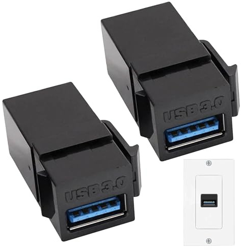 Accoppiatore Jack Keystone USB Adattatore Accoppiatore Jack Keystone,
