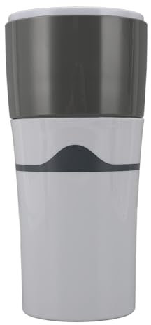 Portable Coffee Maker, 7.1x3.4in Coffee Machine Single Serve Drip Coffee Maker, 360 Degree Side Leakage Prevention Manual Drip Coffee Maker for Travel Camping Office Home Use