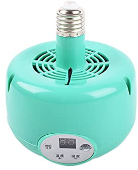 Sirxlevcy Heiz Lampe Bauernhof Tier Warmes Licht für Huhn Ferkel Hund Haustier Thermostatischer Temperatur Regler Heizung für Inkubator