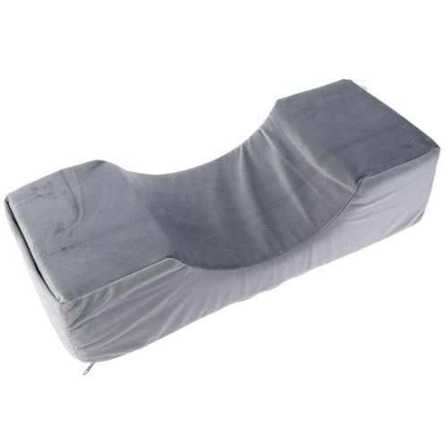 YGLEEULI Nackenhörnchen 1pc professionelle gepfropfte Wimpernverlängerung Kissen Kissen Nackenstütze Salon Home für Lash Techs(Gray)
