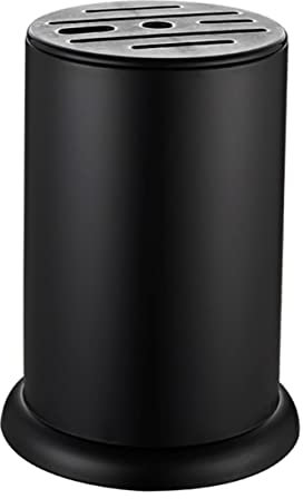 UKCOCO 1pezzi Inossidabile Ceppo Portacoltelli Chic e Resistente Slot Per Utensili Design Per