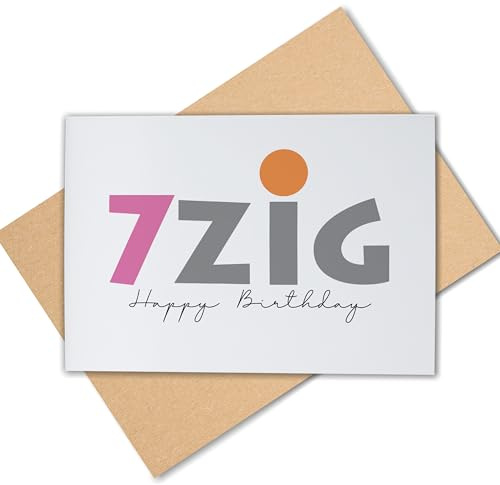 Lovely Cards - 7ZIG- Geburtstag Karte Mann Frau 70 Jahre - schöne Karte zum Geburtstag Freundin - 70er geburtstag frau - A6 (70 Jahre) - - Geschenkidee 70er Mann
