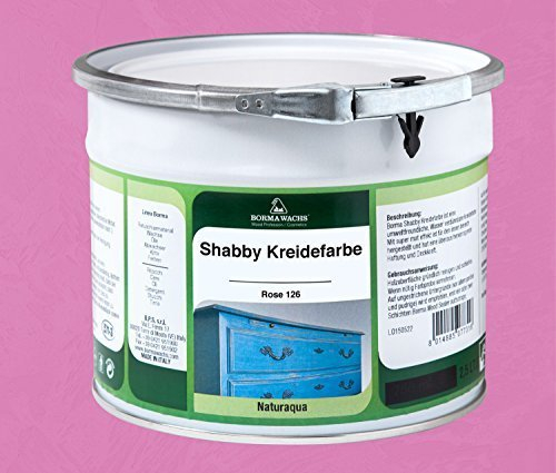 Borma Wachs, Kreidefarbe für Shabby Chic in verschiedenen Größen und Farben