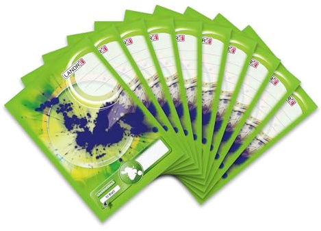 Landré Löschblatt-Block A5, je 10 Blatt, 70 g/m² Papier, 10 Stück