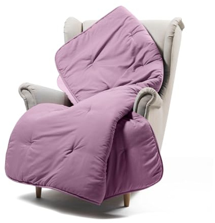 CALEFFI Scaldotto - Plaid Divano e Letto 130x170 cm Morbida Microfibra Calda Avvolgente, Copridivano e Copriletto Trapuntato Artigianale e Lavabile, Coperta Copri Divano e Copri Letto Ottimo Comfort