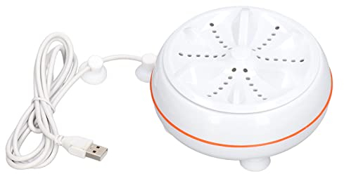 Fockety Mini Waschmaschine, 27W Ultraschall-Turbinenwaschmaschine mit USB, 30 Minuten Selbstabschaltung, Turbo-Waschmaschine, tragbare Turbo-Waschmaschine für persönliche Wäsche Reise