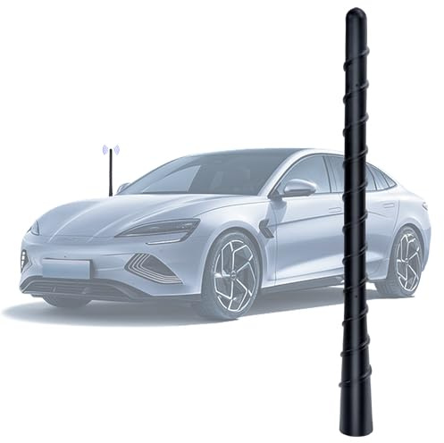 AEDIKO Universal Auto Dachantenne 7 Zoll Fahrzeug Gummi Antenne für Jeep Cherokee, Grand Cherokee, Renegade, Compass, Liberty, Chrysler 200, Dodge Nitro, Journey, Durango, Dart, Avenger, Fiat 500L