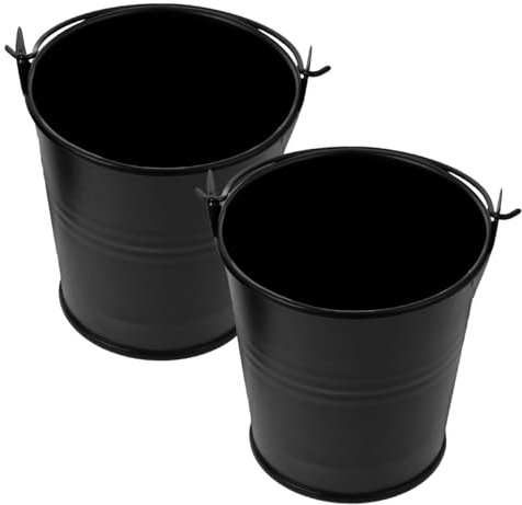 YARNOW 8 STK Grill im Freien BBQ zubehör grillzubehör Outdoor kochgeschirr Mini-Barbecue- Öleimer Eimer Fett zum en -Öl- fett Eisen