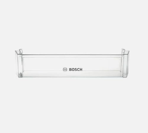 Fridge Freezer Door Bottle Shelf 00709646, For Bosch KDV KGE KGN KGV KSV Refrigerator Models, Bottom Rack Tray Shelving Replacement, Durable Storage Compartment for Milk & Drinks Bottles