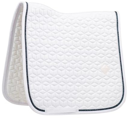 Kentucky - Schabracke Glitter Rope Dressage Weiss/schwarz
