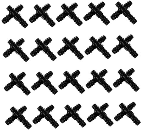 CAXUSD 20piezas Conector De Manguera Recto Accesorios para Riego Unidades para Jardín y