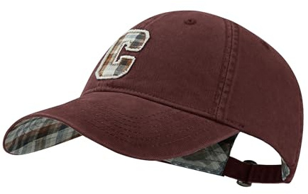 CLAPE Baseballkappe für Herren Damen Baumwolle Kappe mit Gebogene Krempe | Verstellbar,Sonnenschutz,Unisex Basecap,Schirmmütze für Alltag,Freizeit,Reisen