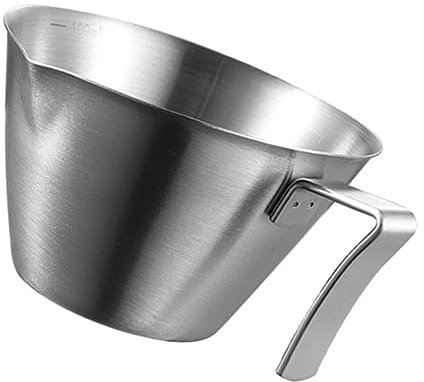 Hoement Edelstahl Espressotasse Mit Griff Für Kaffee Zubereitung Espresso-shot-becher Aus Stahl Kompakt Und Leicht Geeignet Für Tee Milch Und Mehr