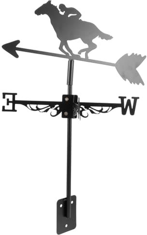 YXKJHH Girouette décorative de Jardin, indicateur de Direction du Vent, girouette de Sol, girouette en métal, girouette de Jardin, girouettes pour Jardin, girouette de Direction en métal