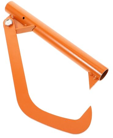BESTonZON Crochet Robuste En Acier Au Carbone Pour Roulage De Grumes, Outil De Levage De Bûches, Crochet à Bois Réglable, Protection Anticorrosion, Usage Extérieur