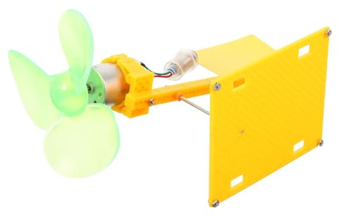 HEALSOPTHY Generatore Eolico Educativo Diy Piccolo Motore Eolico Scientifico Per Esperimenti Scolastici e Kit Di Apprendimento Per Studenti
