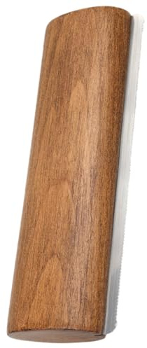 UKCOCO Ergonomischer Pferde Striegel und Metall 20cm lang Effektives Entblätterungswerkzeug zur Gründlichen Entfernung von Haaren und Schmutz im Stall