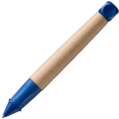 Lamy abc blue Bleistift - kindergerechter Schreiblernbleistift mit rutschfestem, ergonomischem Griff - Drehbleistift mit robustem Ahorngehäuse – inkl. Feinstrichmine M 44 in Strichbreite 1,4 mm